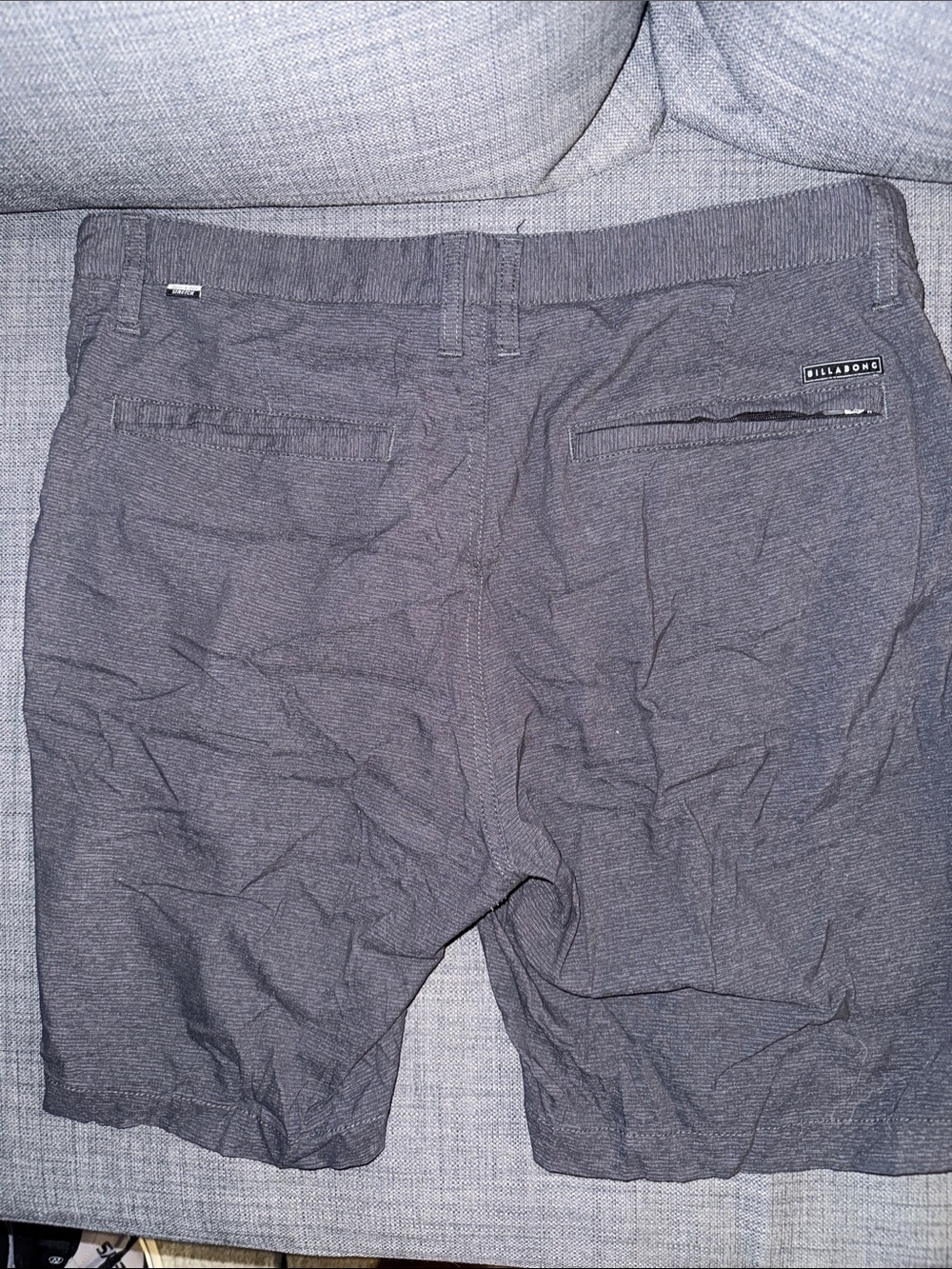 Billabong Men's Charcoal Boardshorts - Dark Gray - Picture 3 of 3